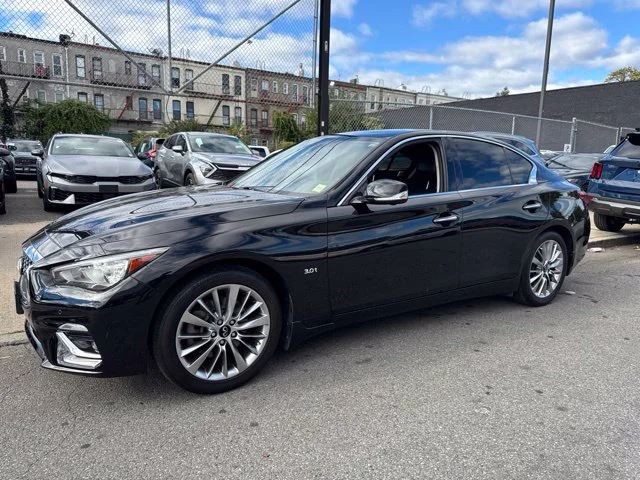 Used 2019 INFINITI Q50 LUXE with VIN JN1EV7AR9KM594065 for sale in Woodside, NY