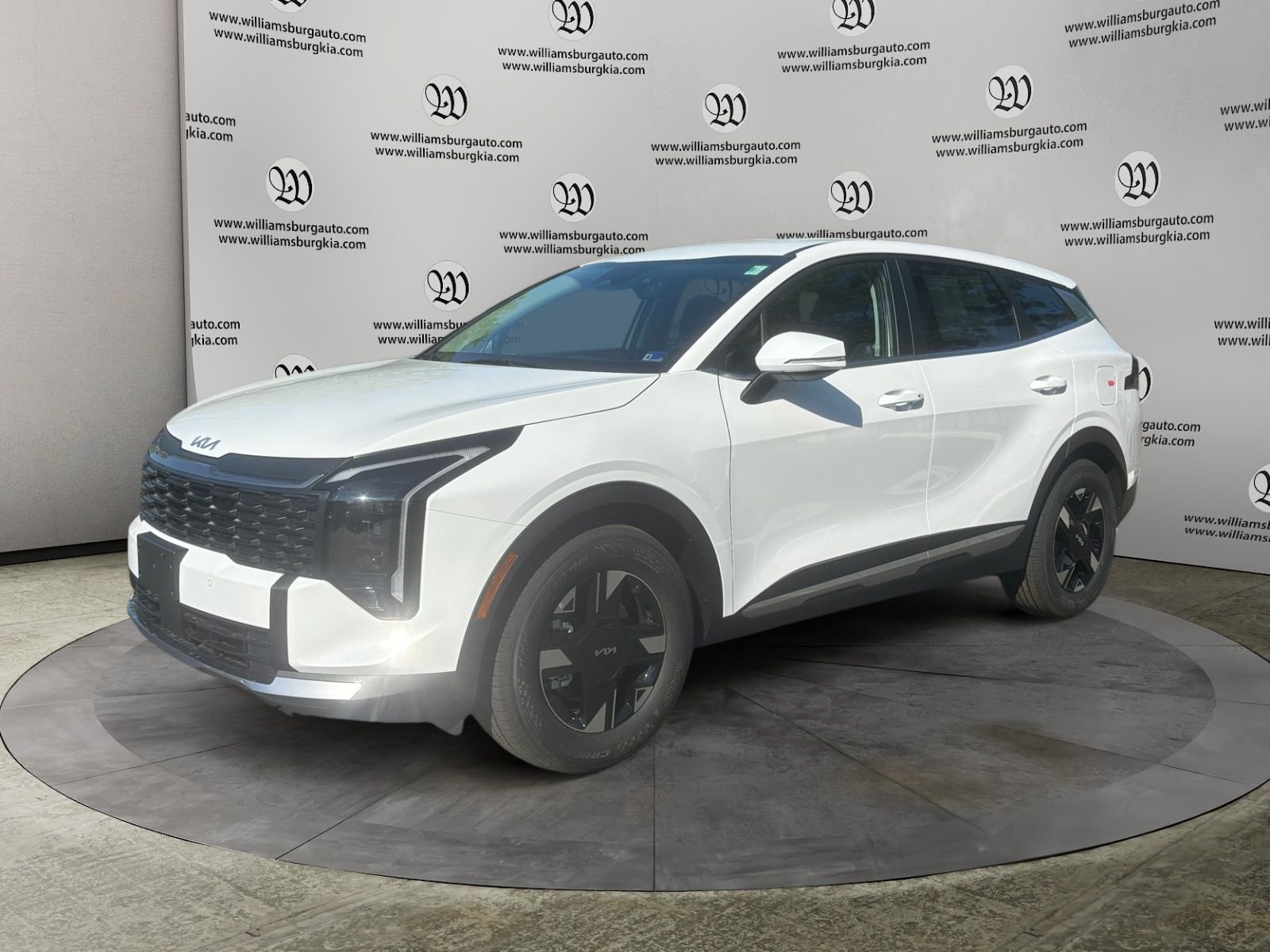 New 2026 Glacial White Pearl Kia LX image 1