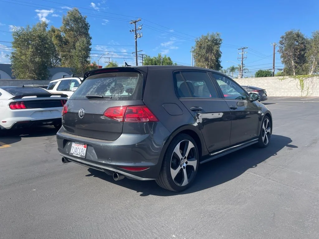 Used 2015 Volkswagen Golf GTI SE with VIN 3VW4T7AU4FM033184 for sale in Orange, CA