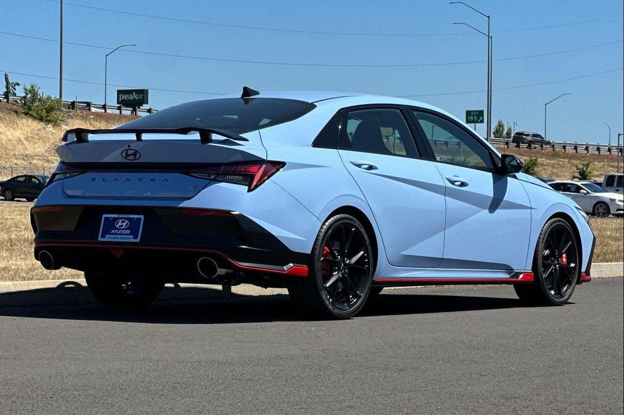 New 2026 Blue Hyundai Sedan image 3