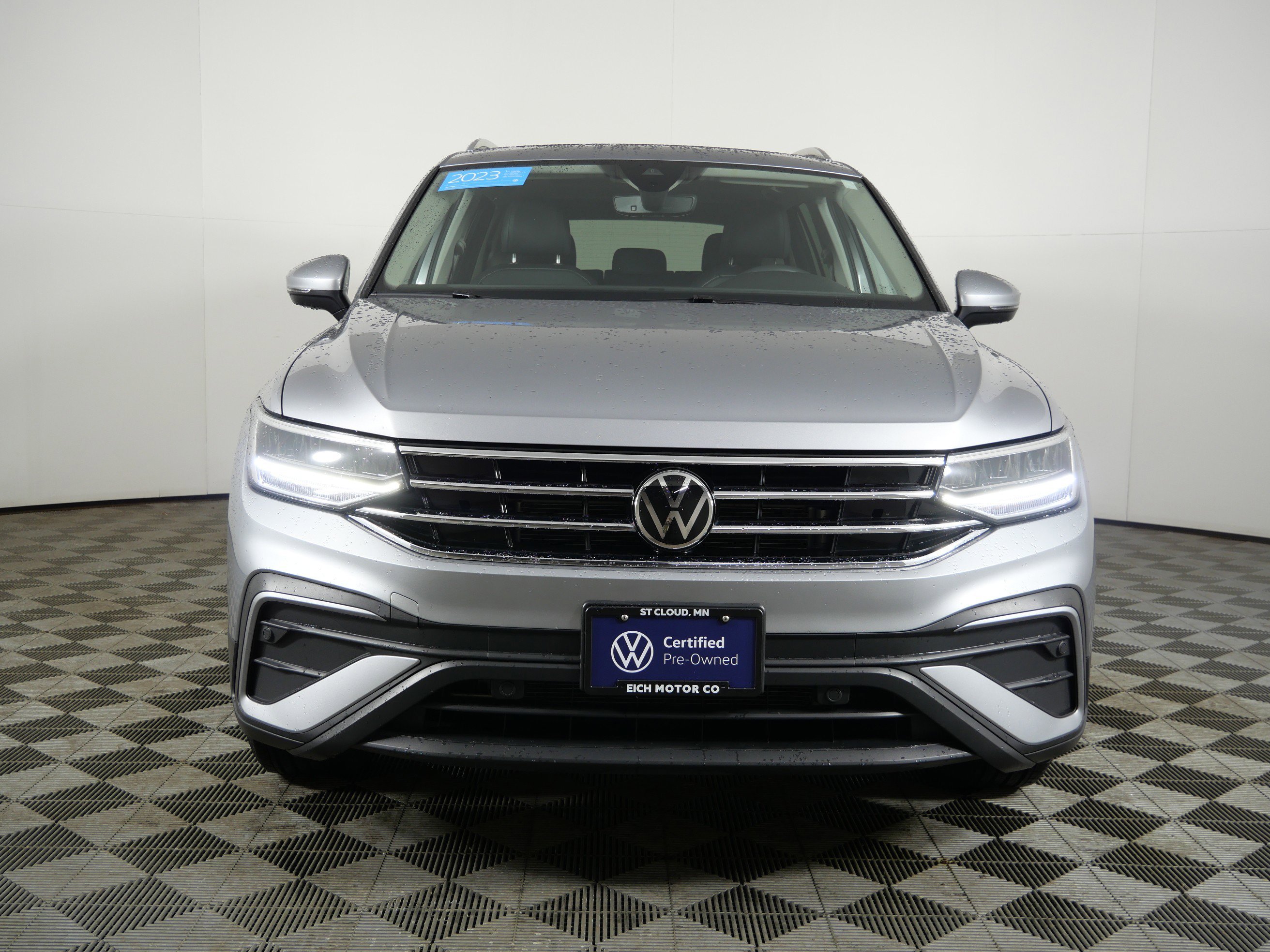 Certified 2023 Volkswagen Tiguan SE with VIN 3VVMB7AX2PM085626 for sale in St. Cloud, Minnesota