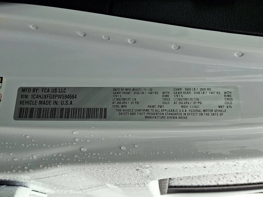Used 2023 Bright White Clearcoat Jeep Rubicon image 28