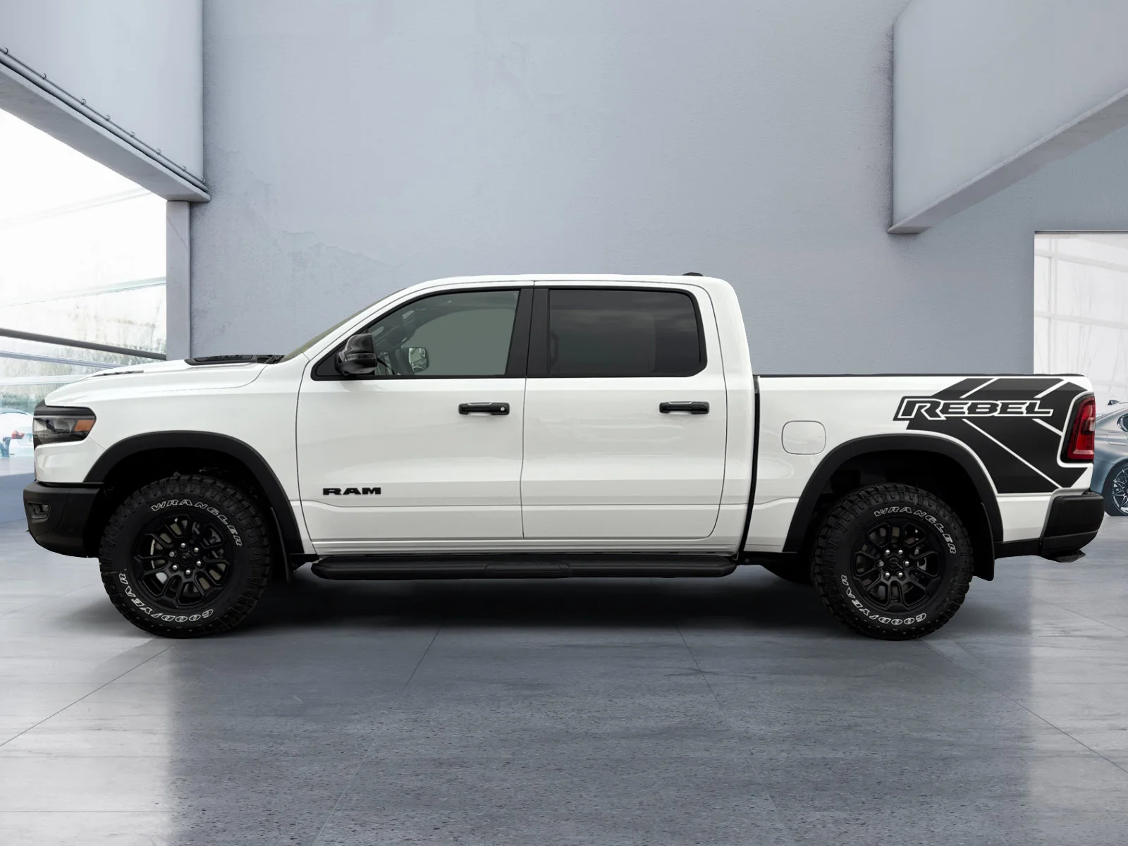 New 2027 Bright White Ram Rebel image 2
