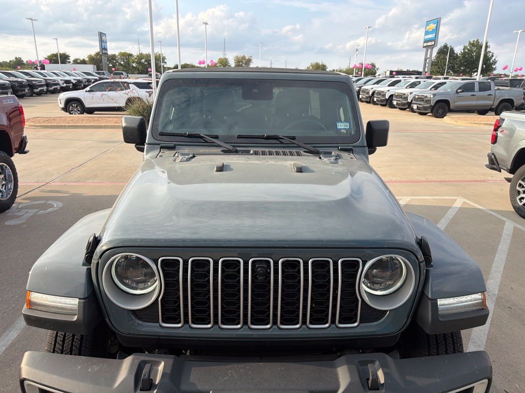 Used 2024 Gray Jeep 4-Door Sahara 4x4 image 6