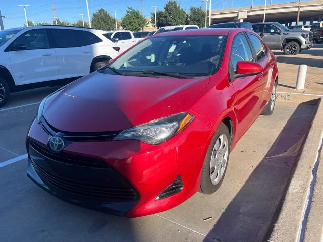 Used 2018 Toyota Corolla LE with VIN 2T1BURHE9JC038092 for sale in Plano, TX