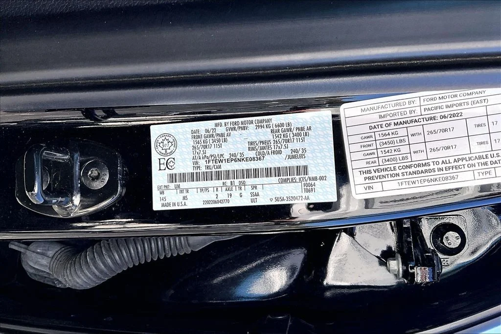 Certified Used 2022 Black Ford XLT image 20