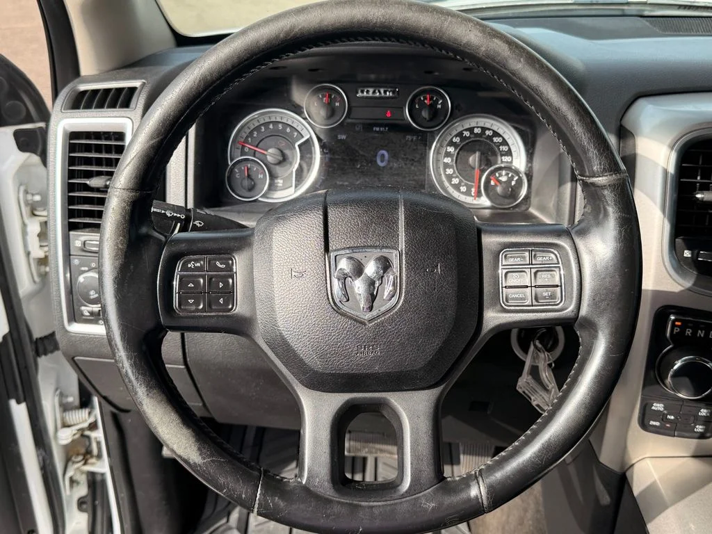 Used 2017 Bright White Clearcoat RAM Big Horn image 24