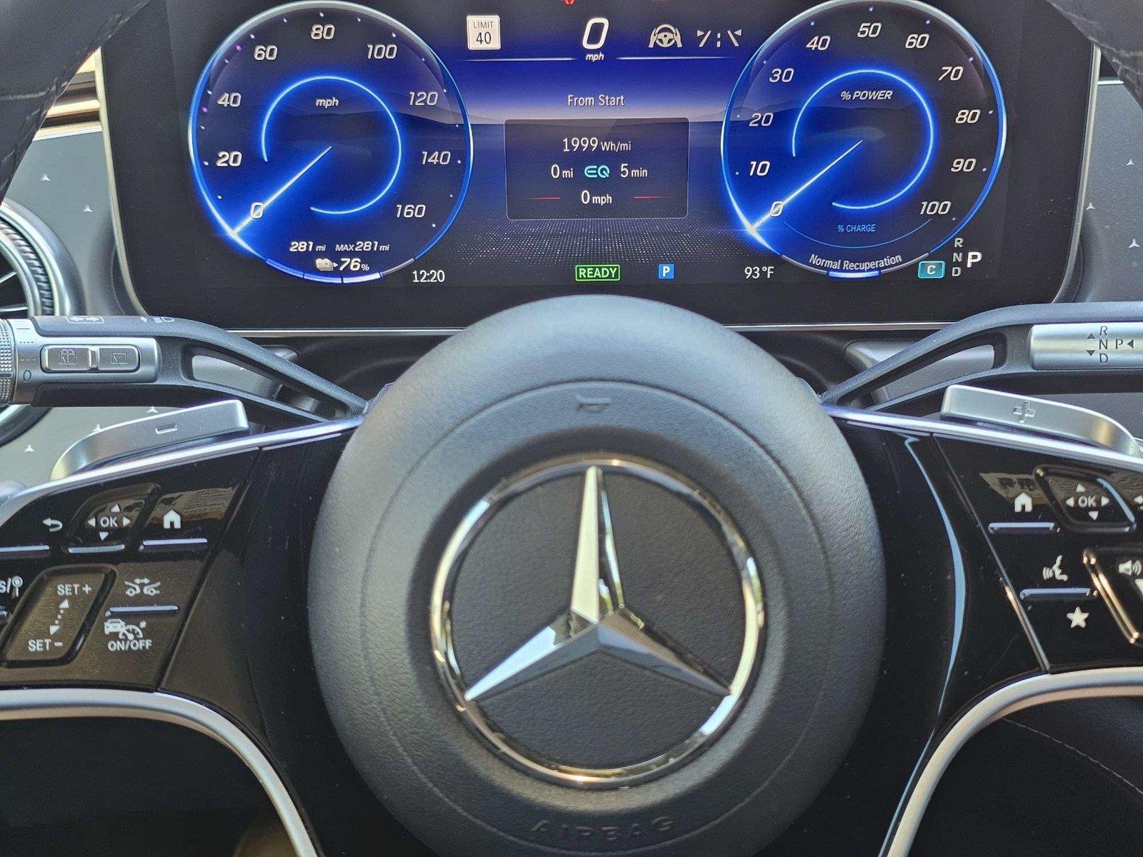 Used 2023 Polar White Mercedes-Benz EQS 450+ image 33