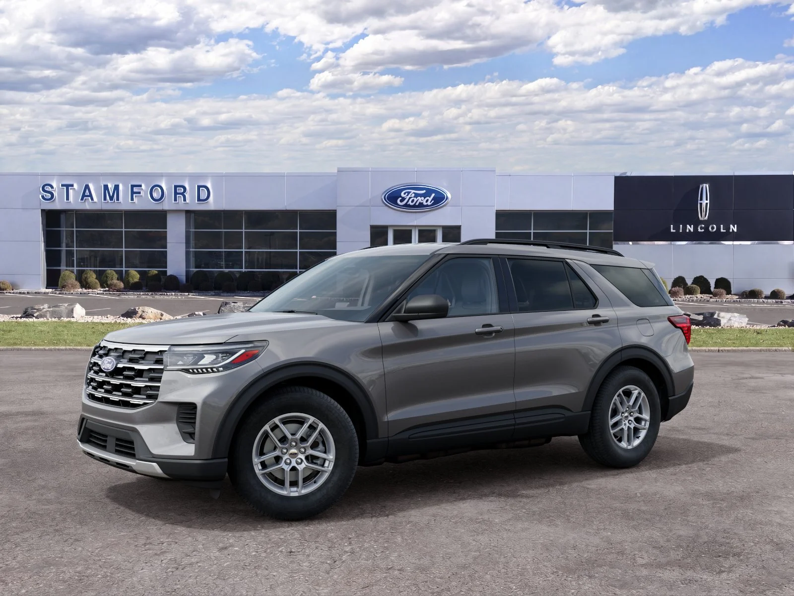 New 2027 Carbonized Gray Metallic Ford Active image 1