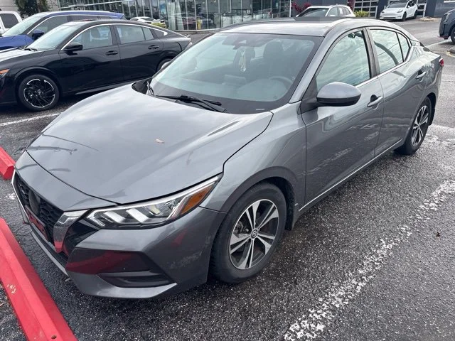 Certified Used 2022 Gray Nissan SV image 2