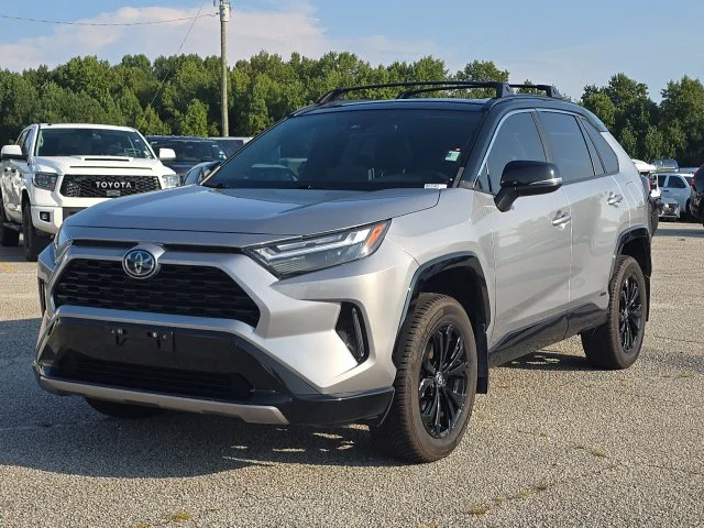 Used 2022 Silver Toyota XSE image 1