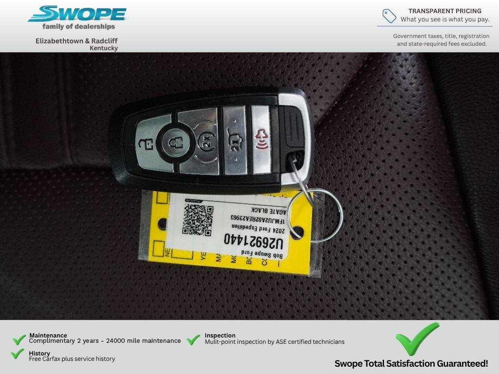 Used 2024 Agate Black Metallic Ford Limited image 32