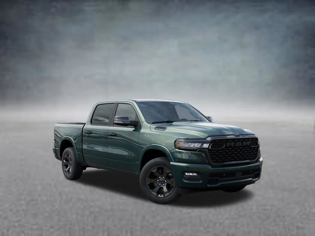 New 2026 Serrano-Green Metallic Exterior Paint RAM Big Horn/Lone Star image 5