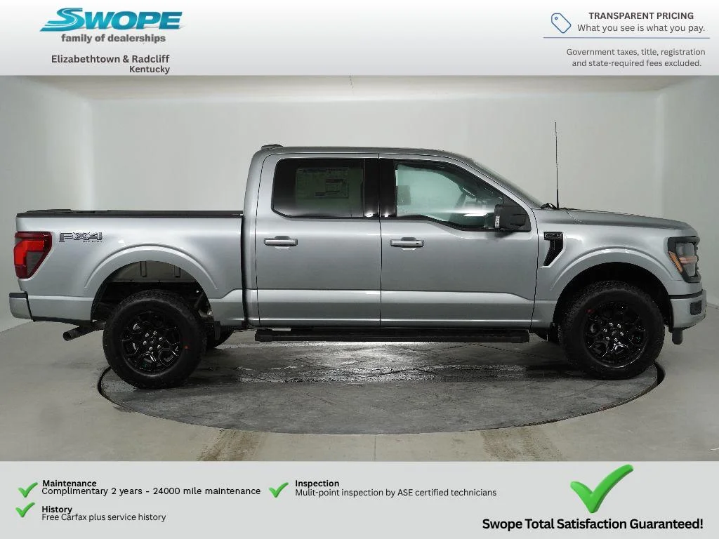 New 2026 ICONIC SILVER METALLIC Ford XLT image 3