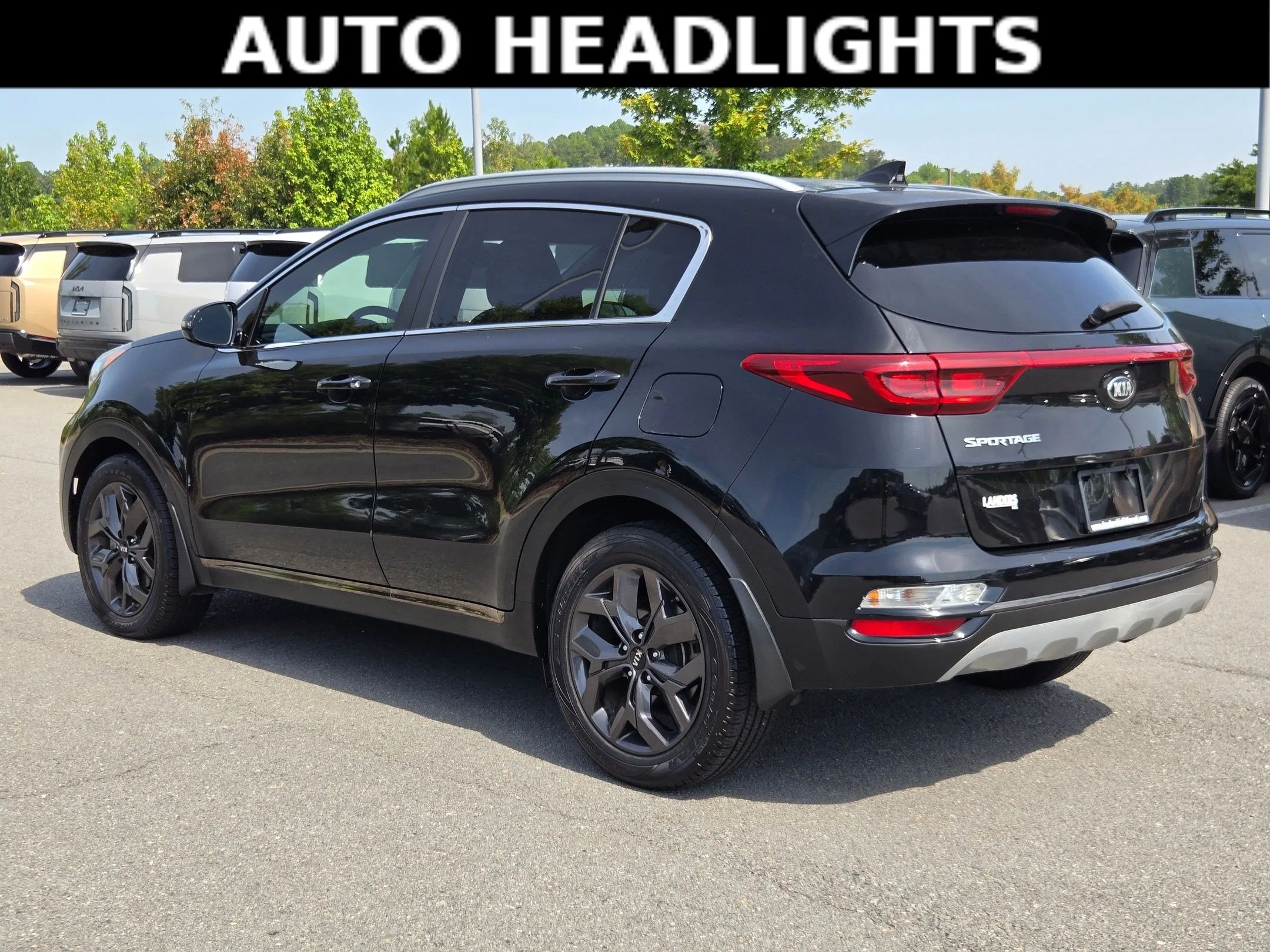 Used 2021 Black Cherry Kia S image 5