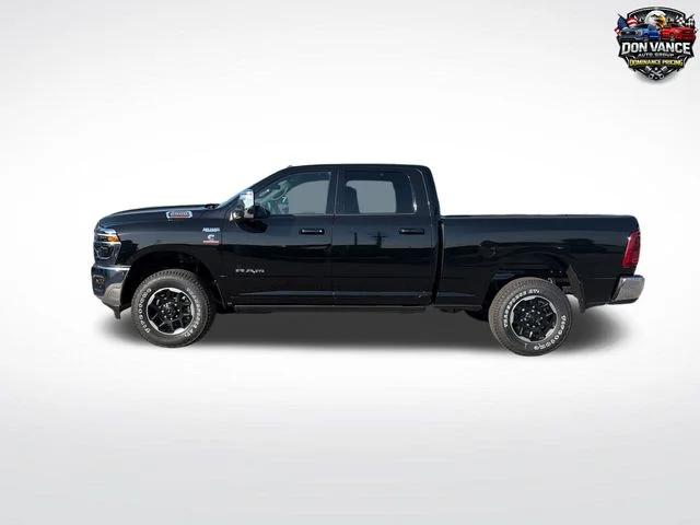 New 2026 Diamond Black Crystal Pearl-Coat Exterior Paint RAM Laramie image 2