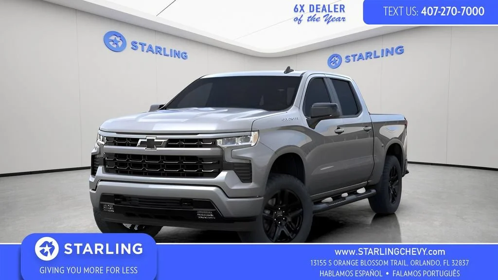 New 2026 Sterling Gray Metallic Chevrolet RST image 1