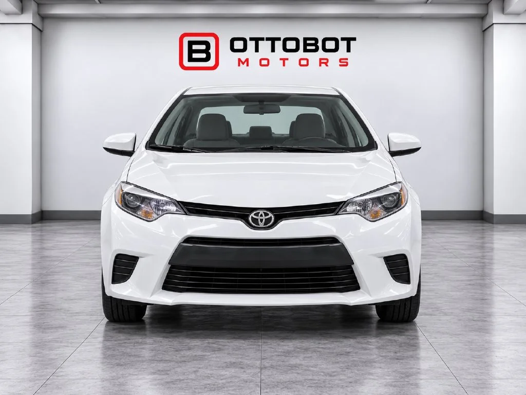 Used 2014 White Toyota LE image 1