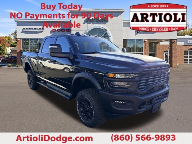 New 2027 Diamond Black Crystal Pearl-Coat Exterior Paint RAM Tradesman image 1