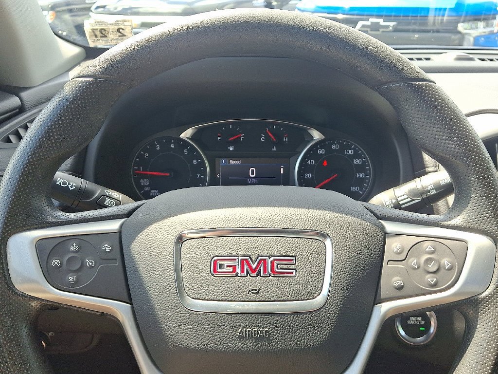 Used 2022 EBONY TWILIGHT METALLIC GMC SLE image 19
