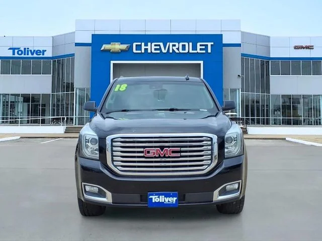 Used 2018 Black GMC SLT image 2