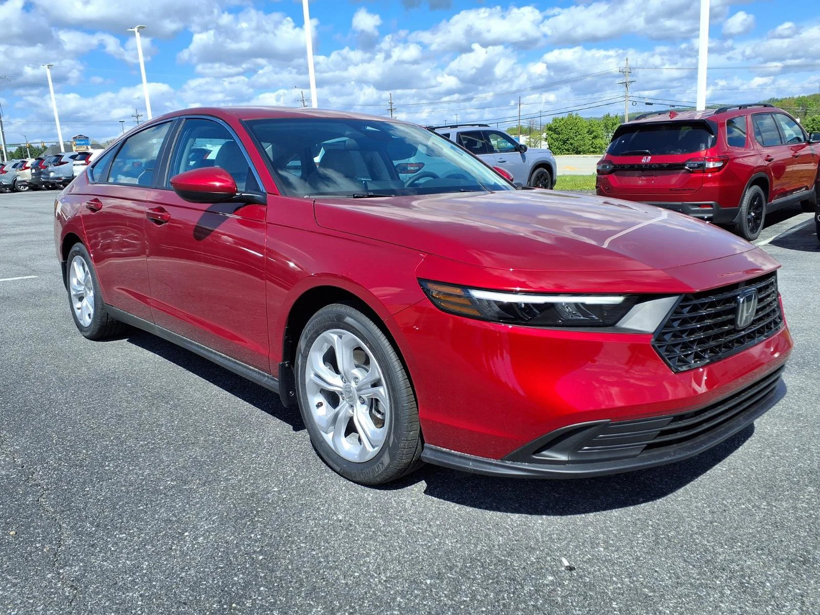New 2026 RADIANT RED METALLIC Honda LX image 1