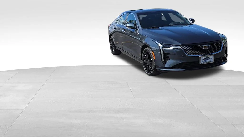 Used 2020 Gray Cadillac Premium Luxury image 3