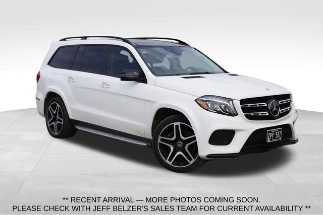 Used 2018 White Mercedes-Benz GLS 550 image 1