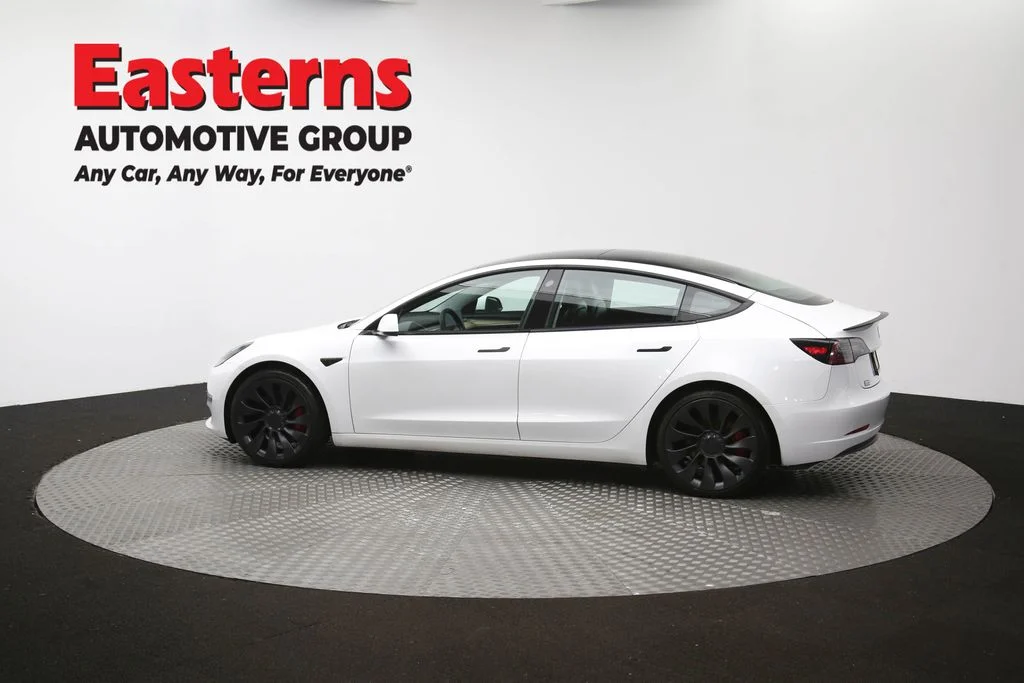 Used 2021 White Tesla Performance image 55