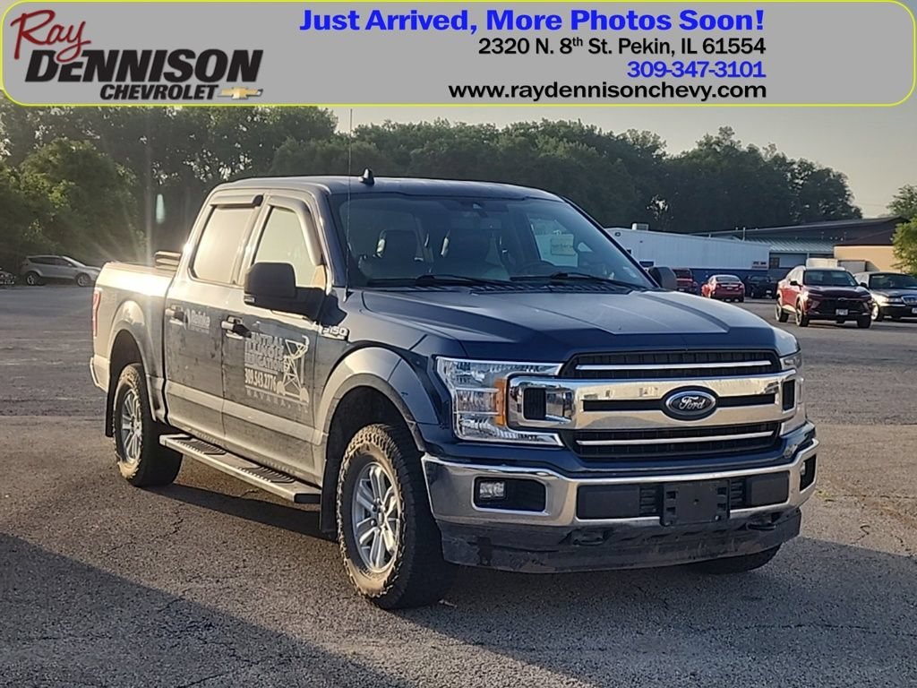 Used 2019 Blue Ford XLT image 1