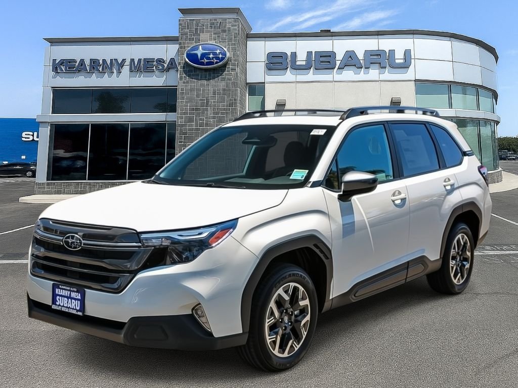 New 2026 CRYSTAL WHITE PEARL Subaru Premium image 3