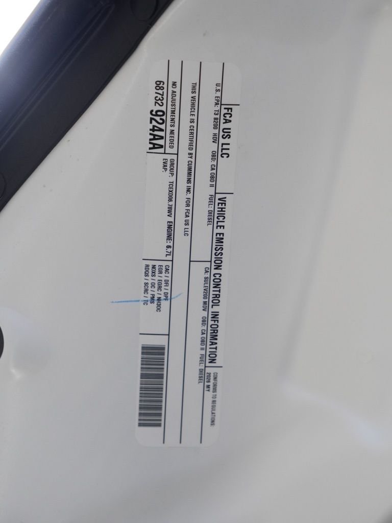 New 2026 Bright White Clear-Coat Exterior Paint RAM Limited image 28