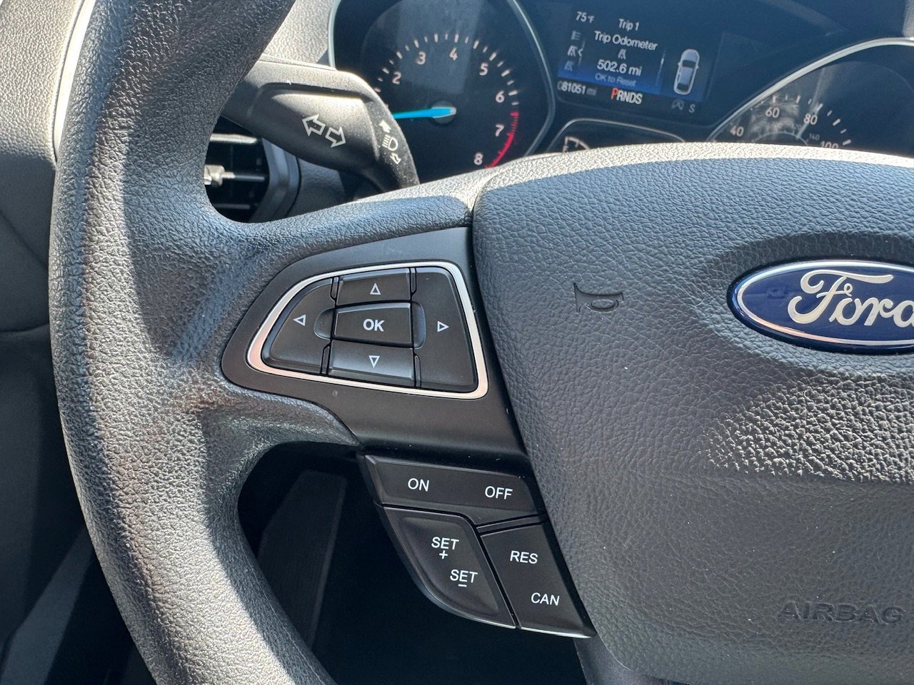 Used 2018 Lightning Blue Metallic Ford SE image 27