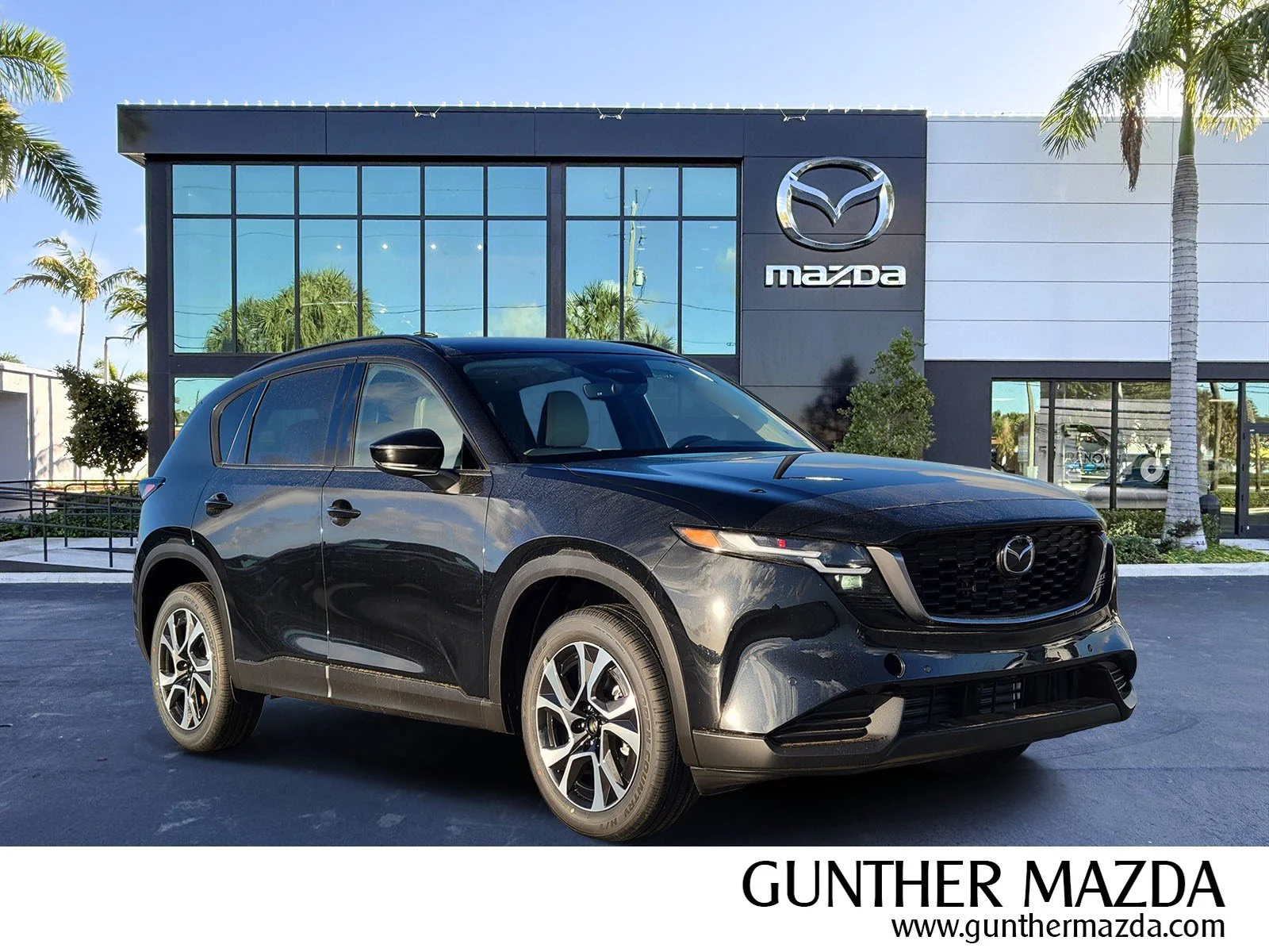 New 2026 Jet Black Mica Mazda 2.5 S Preferred AWD image 1