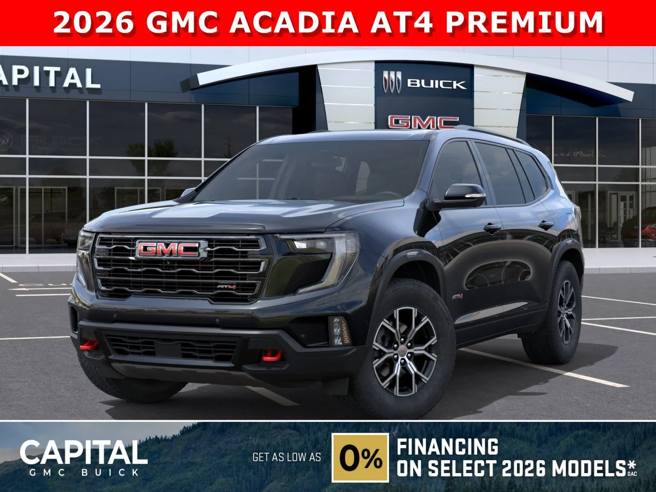 New 2026 EBONY TWILIGHT METALLIC GMC AT4 image 1