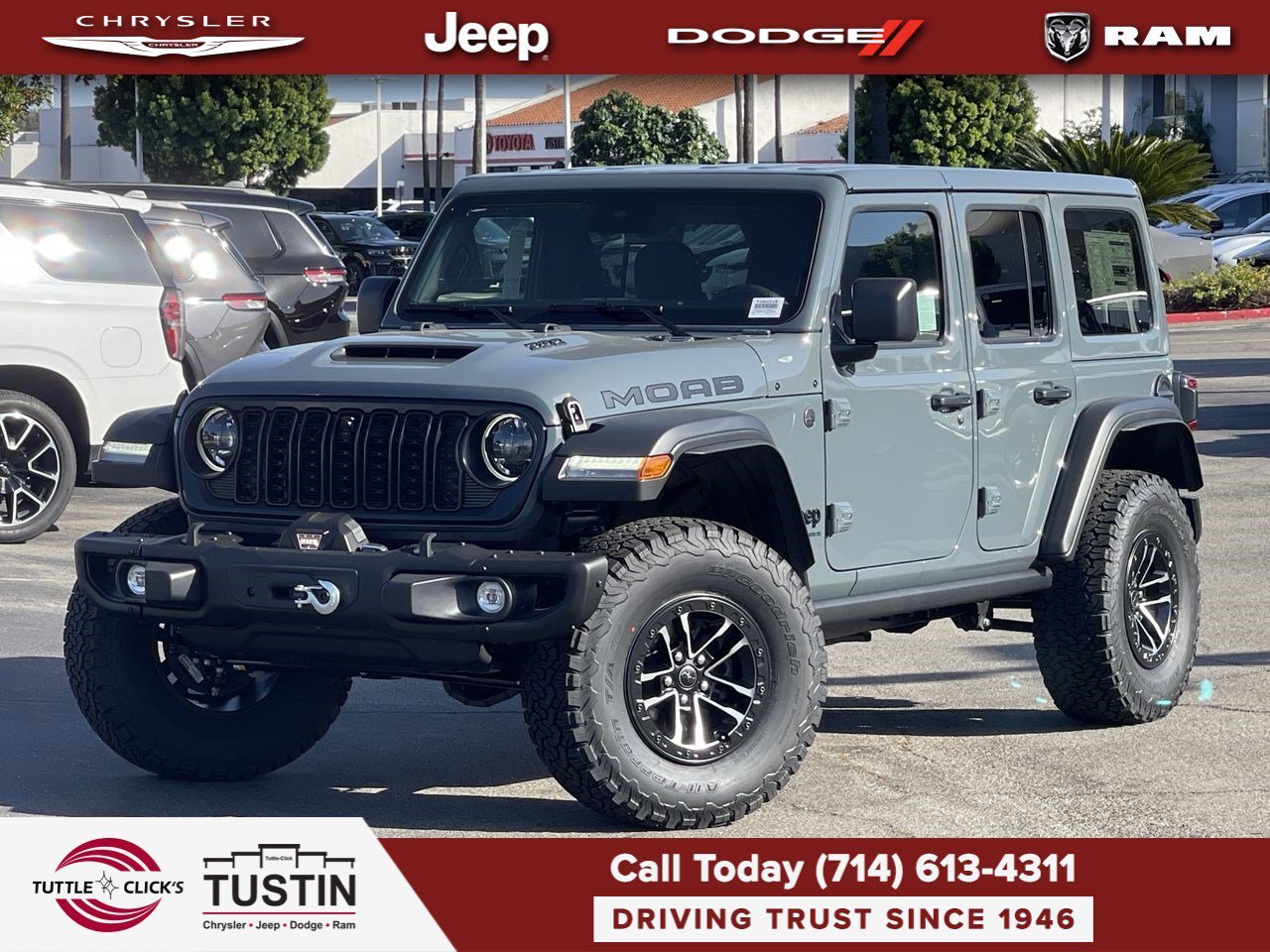 New 2026 Anvil Clear-Coat Exterior Paint Jeep Moab 392 image 1