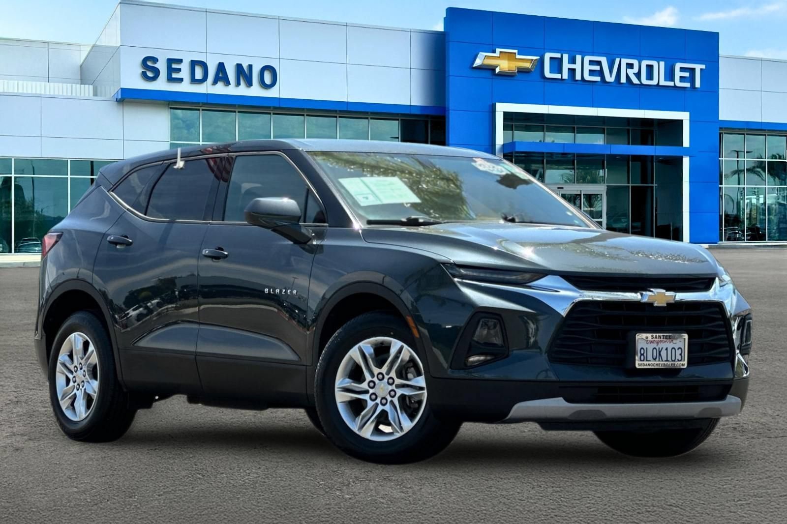 Used 2019 Chevrolet Blazer 1LT with VIN 3GNKBBRAXKS638222 for sale in Santee, CA