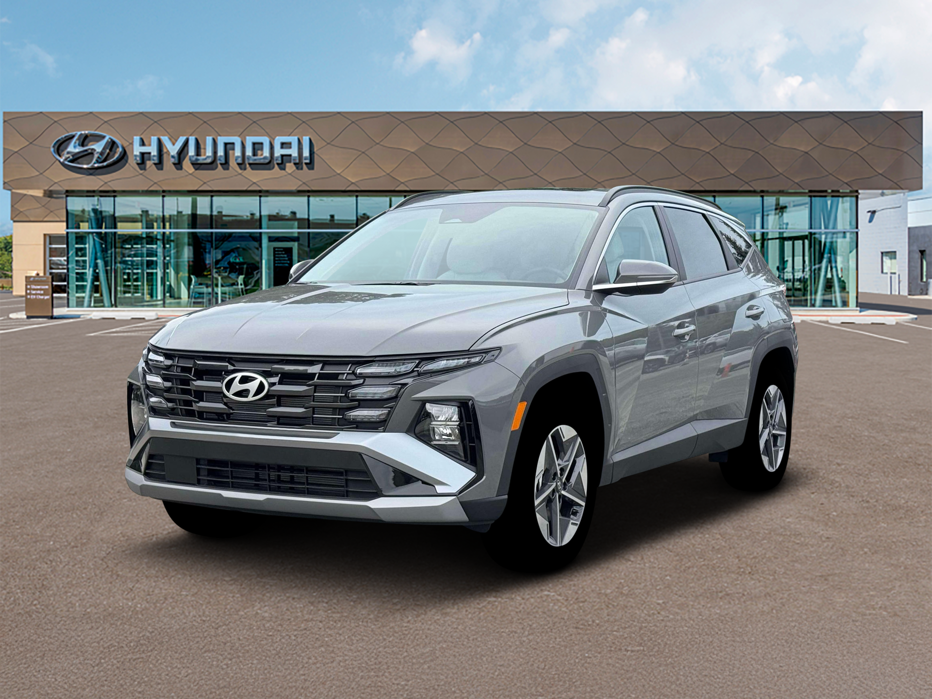 New 2026 Gray Hyundai SEL Premium AWD image 1