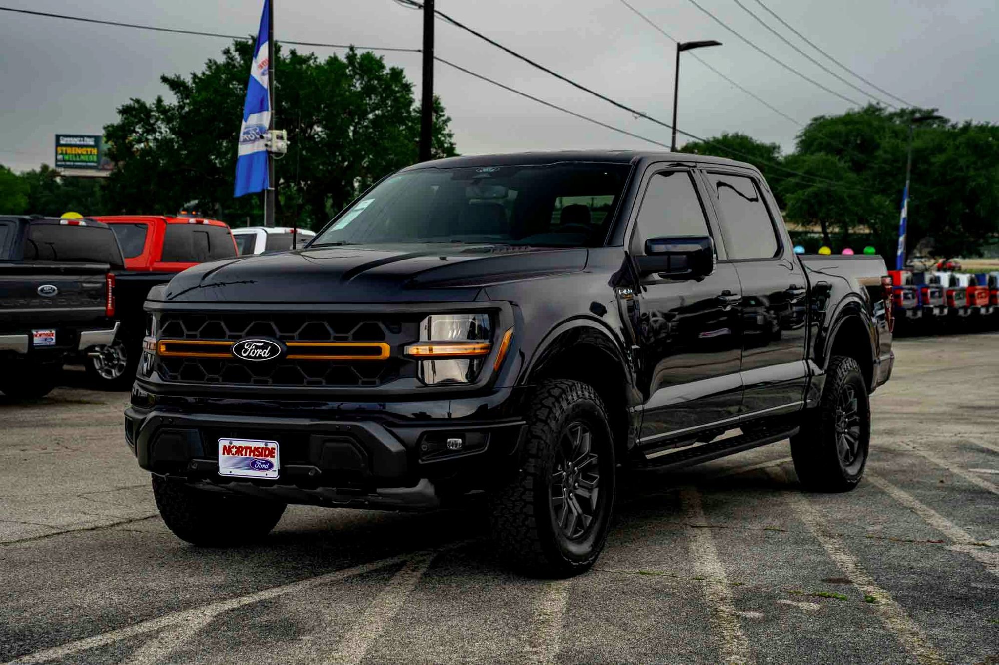 New 2026 Antimatter Blue Metallic Ford Tremor image 7