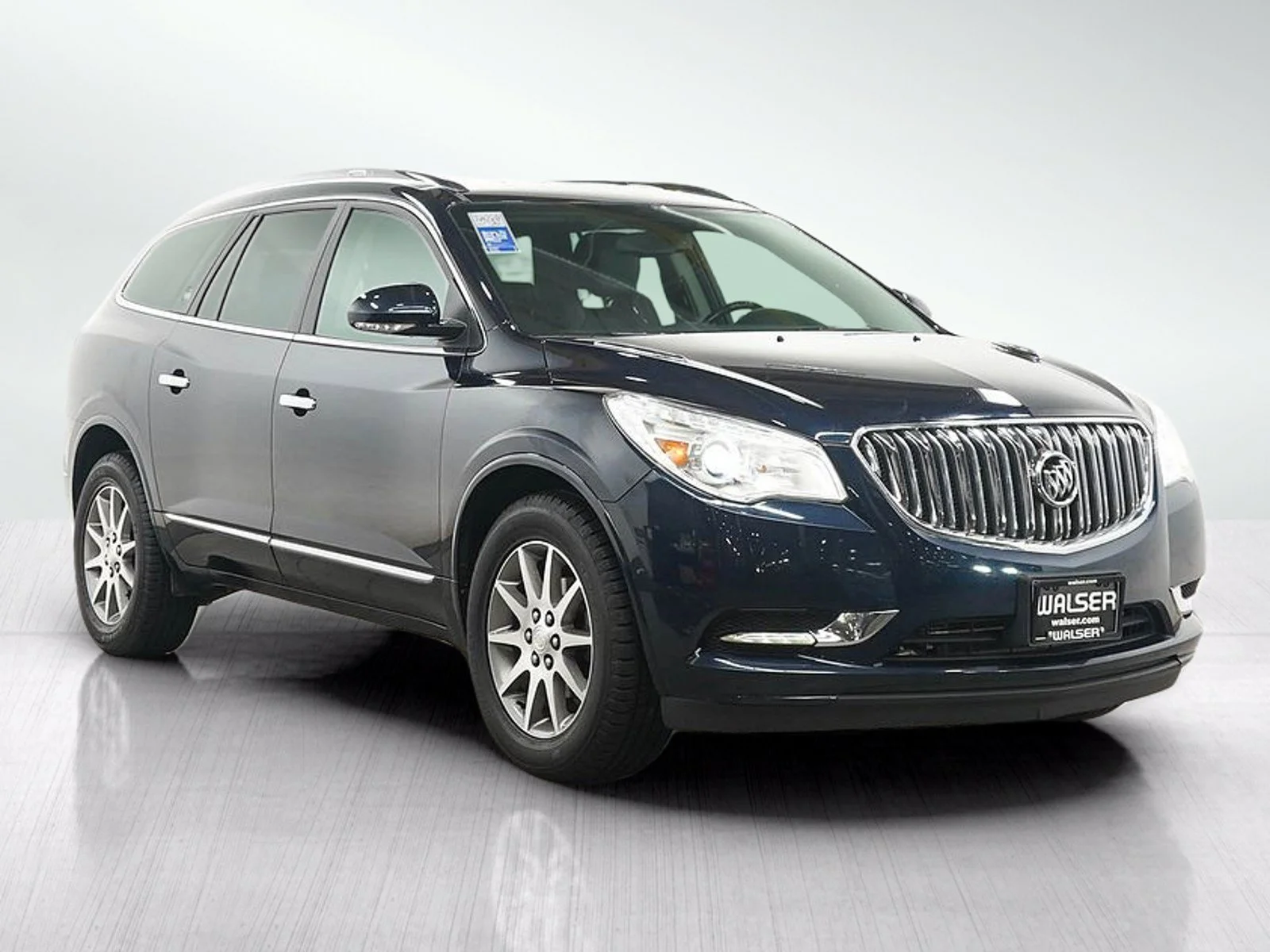 Used 2017 DARK SAPPHIRE BLUE METALLIC Buick Leather image 7
