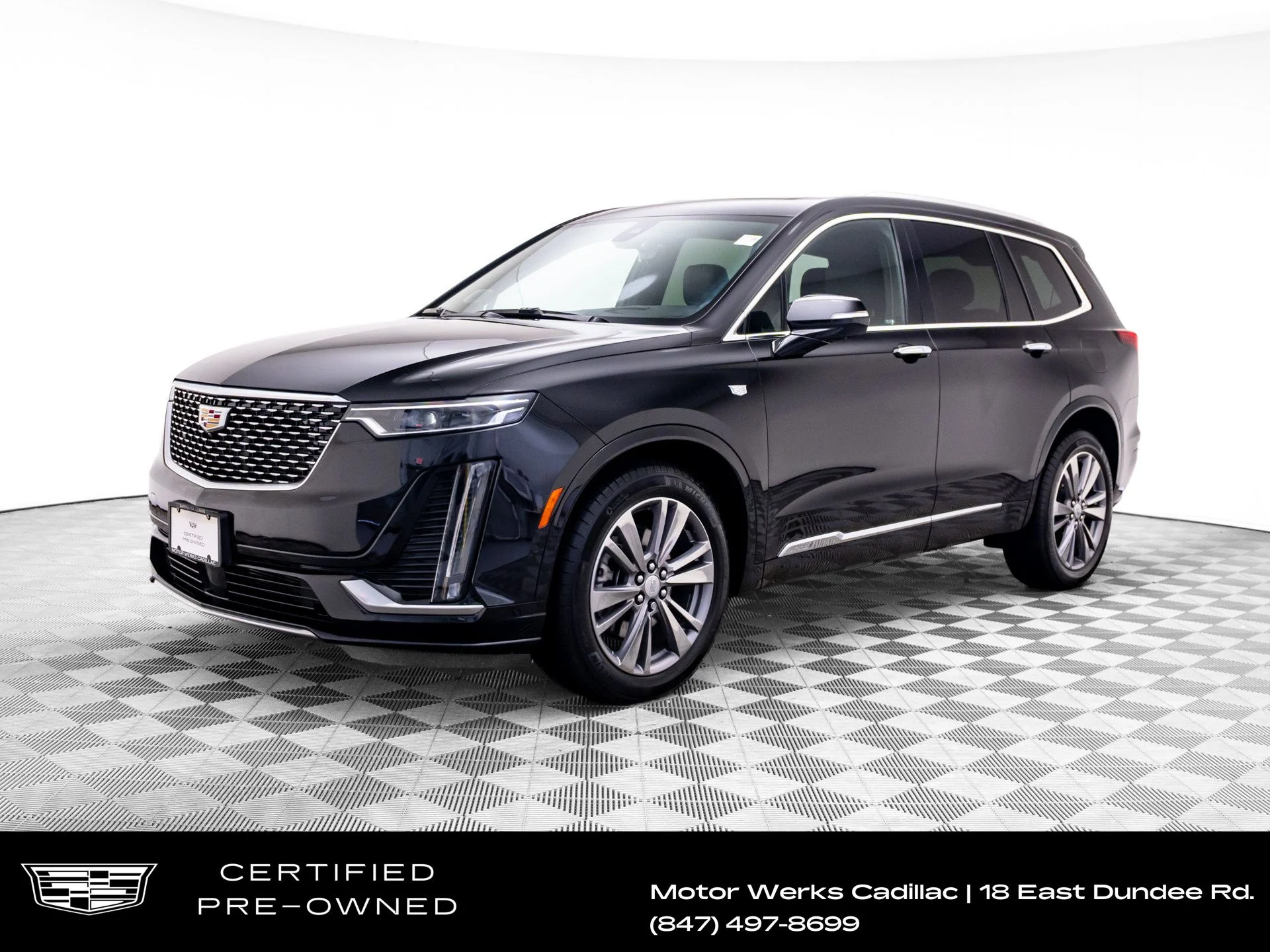 Used 2025 Black Cadillac Premium Luxury image 1