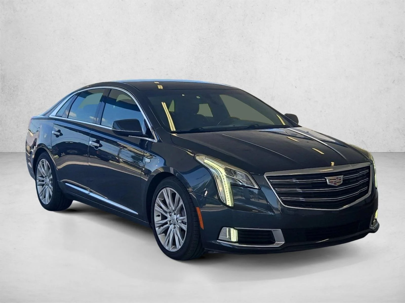 Used 2018 Stone Gray Metallic Cadillac Luxury image 3