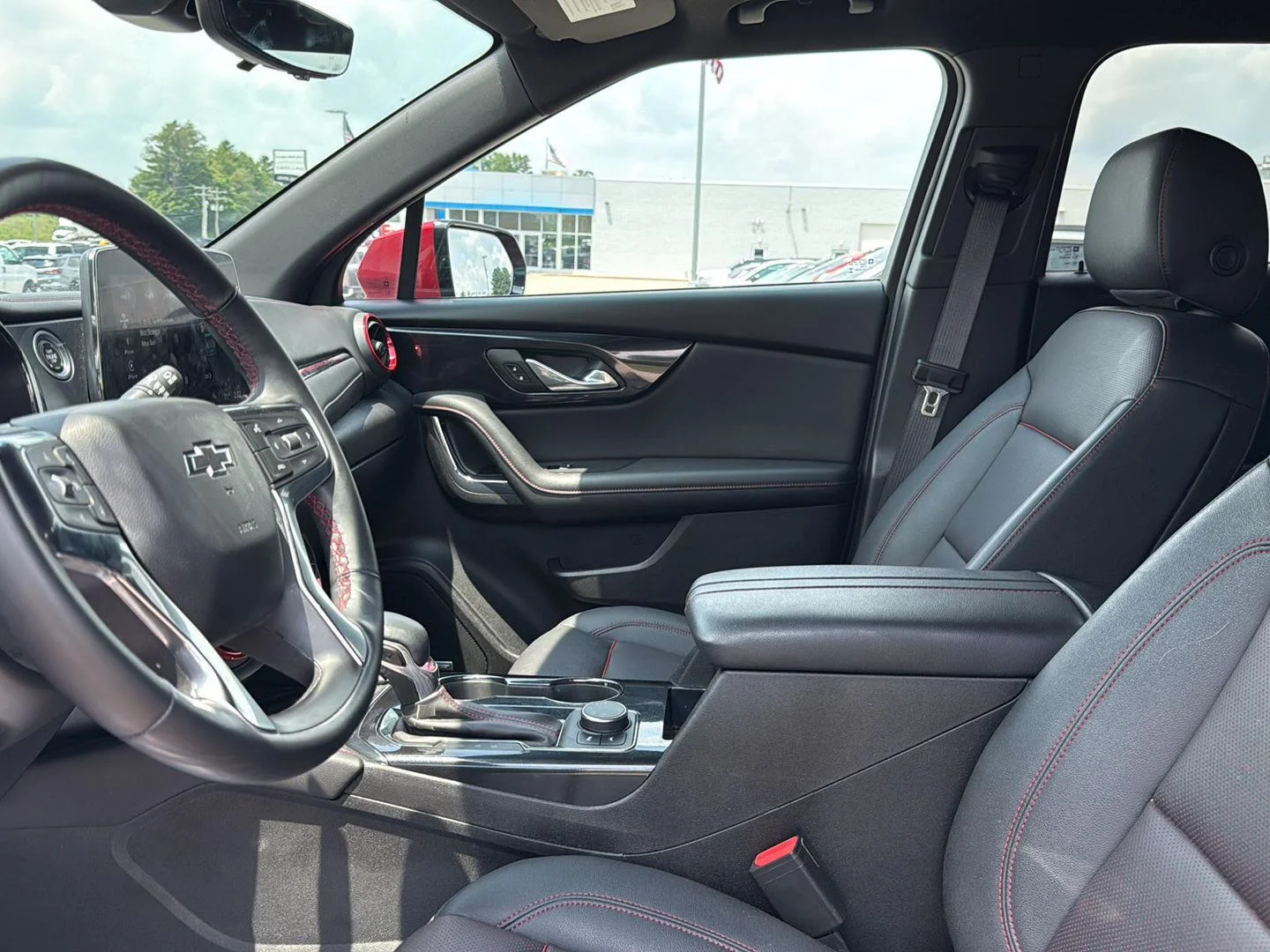 Used 2025 Radiant Red Tintcoat Chevrolet RS image 8
