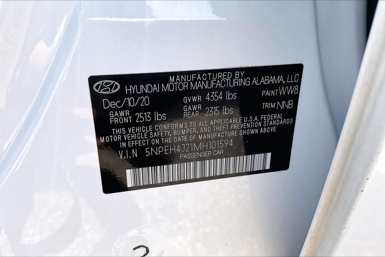 Used 2021 Quartz White Hyundai Limited image 34
