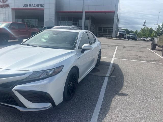 Used 2021 Beige Toyota XSE image 2