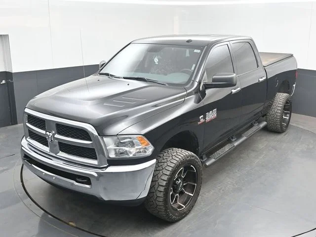 Used 2017 Brilliant Black Crystal Pearlcoat Ram SLT image 15