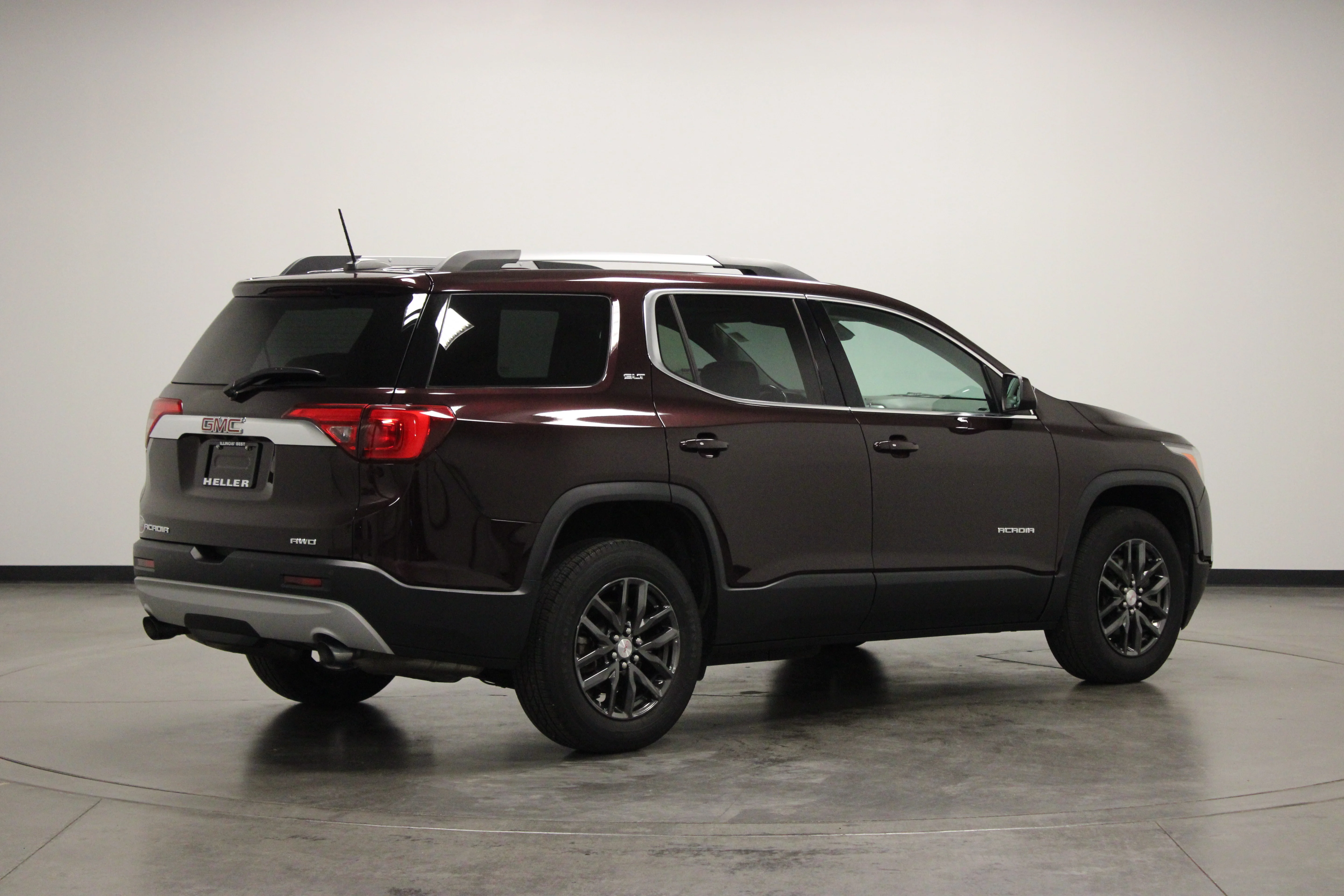 Used 2018 Black Cherry Metallic GMC SLT-1 image 8