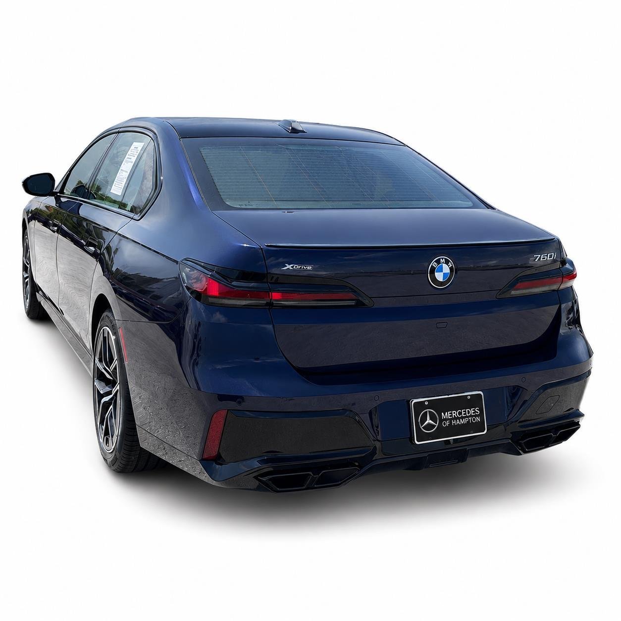 Used 2024 Tanzanite Blue II Metallic BMW 760i xDrive image 3