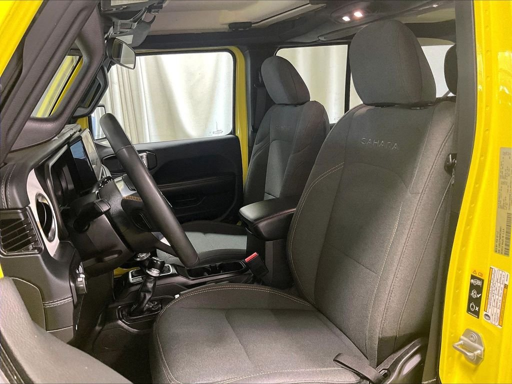 Used 2024 Yellow Jeep Sahara 4xe image 10