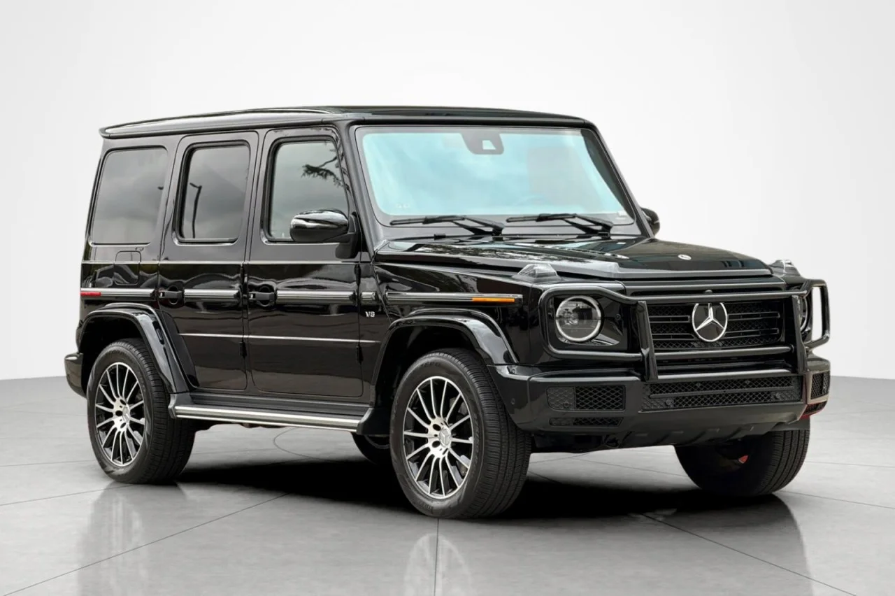 Certified Used 2022 Obsidian Black Metallic Mercedes-Benz G 550 image 7
